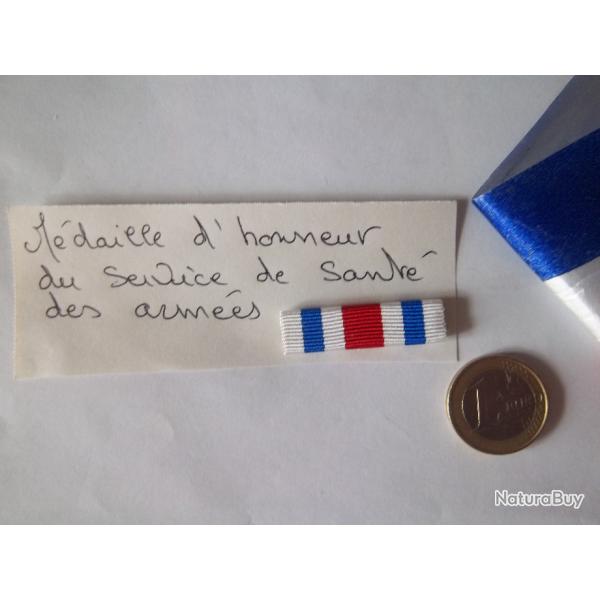 rappel d�coration m�daille honneur service sant� des arm�es