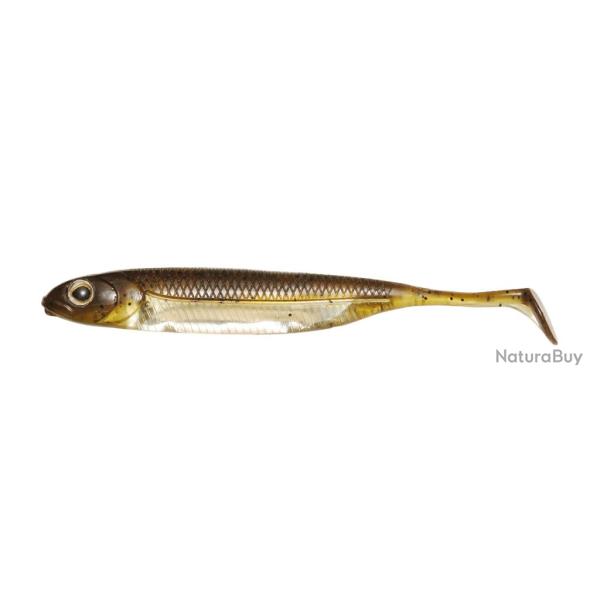 Leurre Souple Fish Arrow Flash J Shad 2" - 5cm 2,3g par 8 5cm #01 - Green Pumpkin Silver