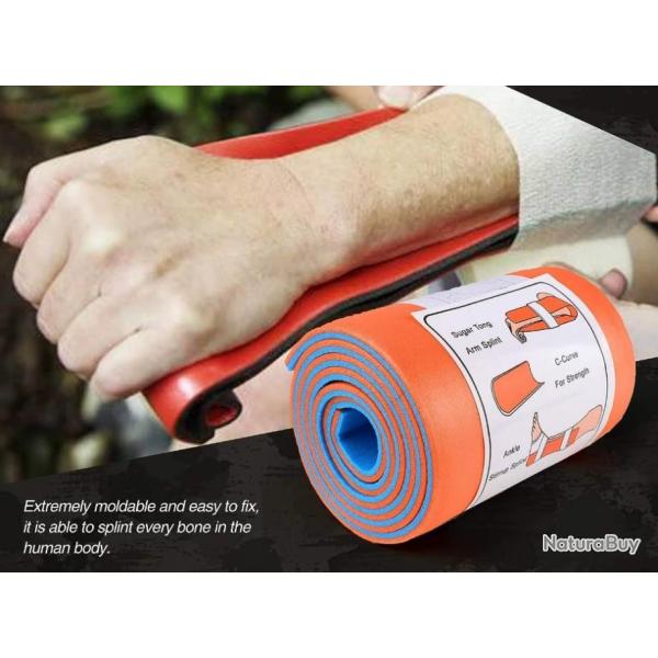 Attelle rigide d'urgence - Livraison gratuite