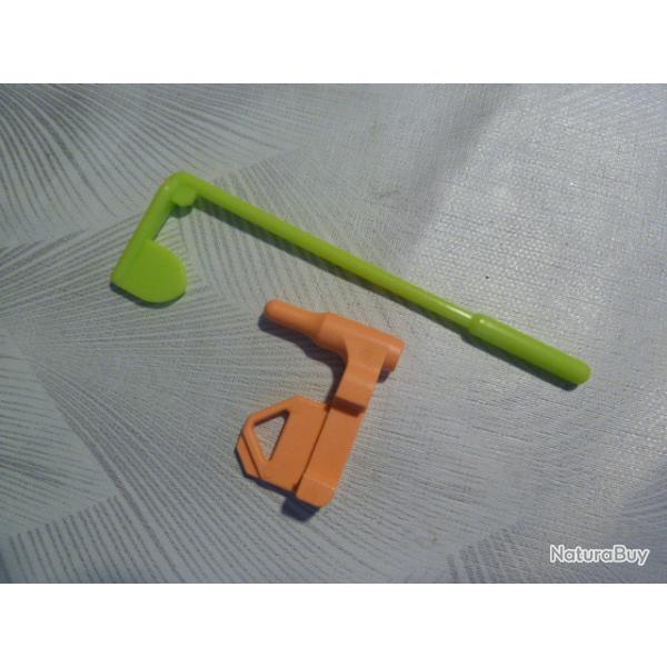 lot x2 temoin chambre vide - picatinny - 2 en 1