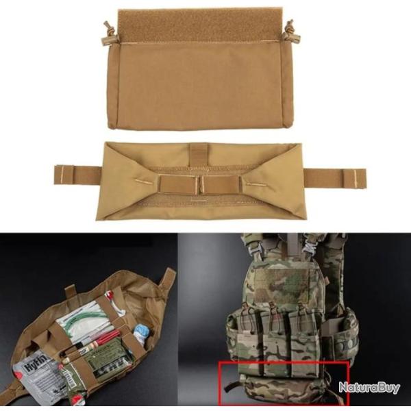 Pochette de d�charge m�dicale tactique enroulable-*Tan- LIVRAISON GRATUITE !!!