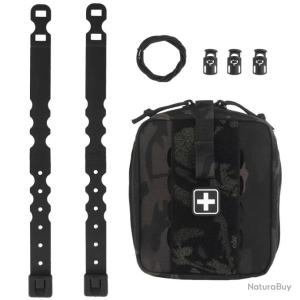 Trousse de premiers soins EDC pochette médicale tactique MOLLE sac médical d39extérieur sac de