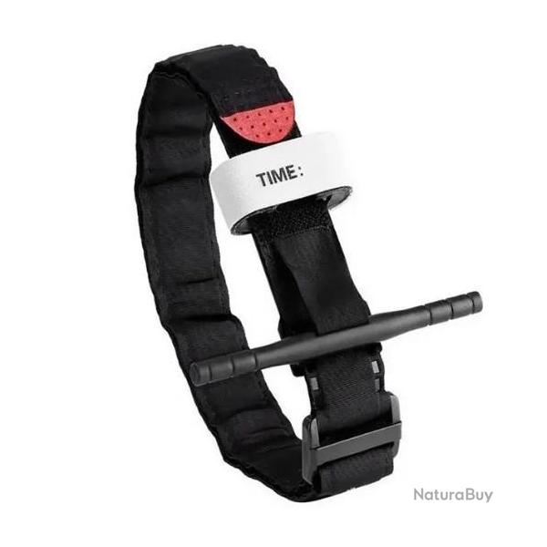Garrot tourniquet tactique Noir 95cm