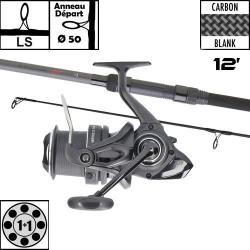 Ensemble Daiwa Black Widow XT 50mm 12' 3lbs Vertice 5000 LD