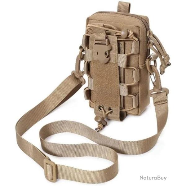 Sac m�dical tactique MOLLE pour bouteille d'eau-*TAN- LIVRAISON GRATUITE !!!