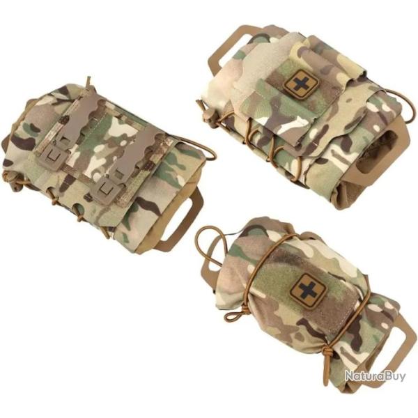 Pochette de premiers secours m�dicale tactique Molle-*CP- LIVRAISON GRATUITE !!!