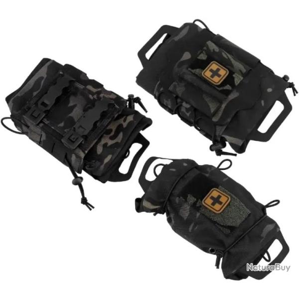 Pochette de premiers secours m�dicale tactique Molle-* BCP- LIVRAISON GRATUITE !!!