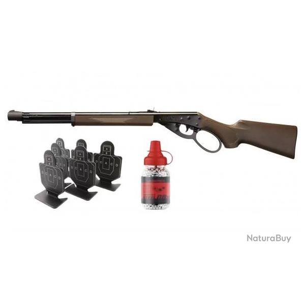 Pack Marlin Lever Action + Bille + Cibles