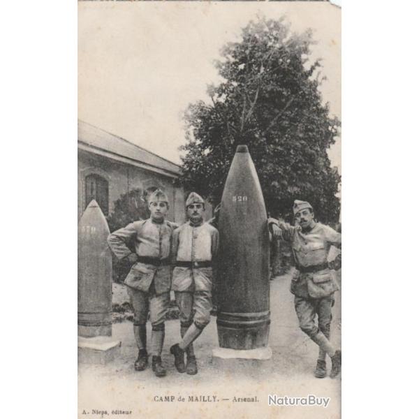 CPA - Camp-de-Mailly, Arsenal N�723
