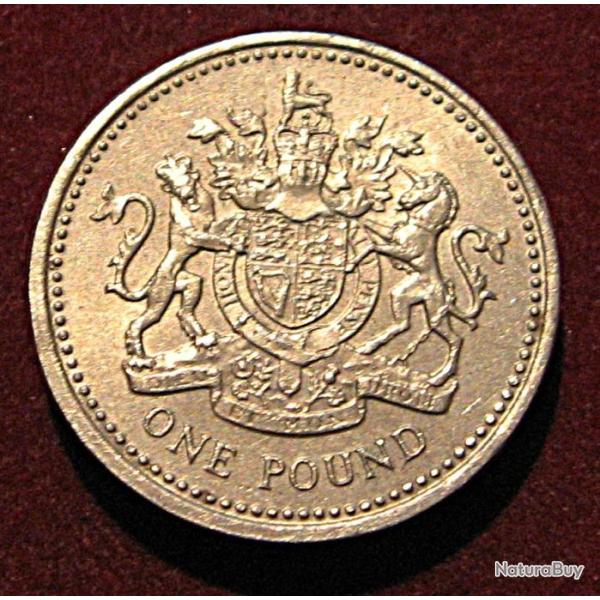 Angleterre  piece de one pound 1983 ttb Elizabeth II