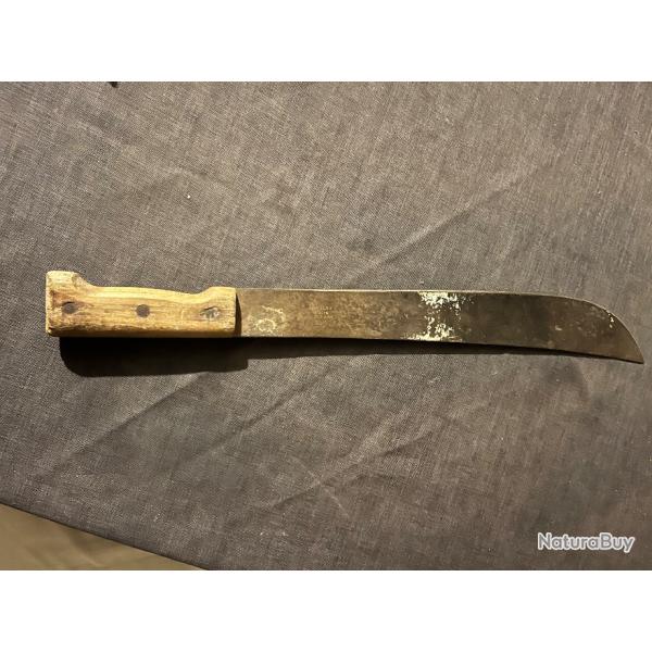 ancien couteau hachette