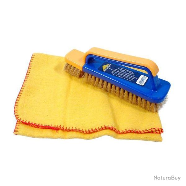 Brosse � cirage double face