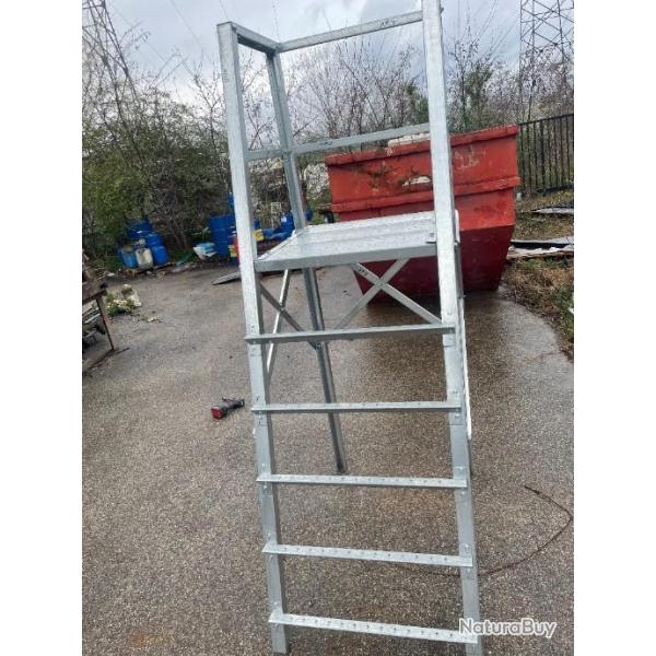 Lot de 10 Miradors en acier galvanis�