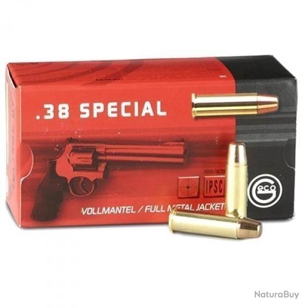 50 Munitions Geco FMJ Cal.38 Special