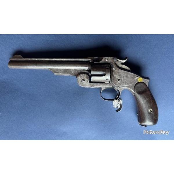Revolver Smith et Wesson  Russian 2� contrat Russe  marquage cyrilique  LOEWE  Berlin