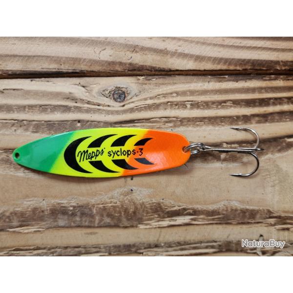 Cuiller Mepp's Syclops N�3 26g fluo- HILMAR SUPER DESTOCK !!!