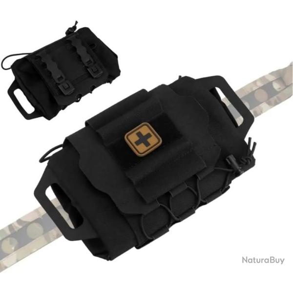Pochette m�dicale IFAK Pochette tactique-*BLACK- LIVRAISON GRATUITE !!