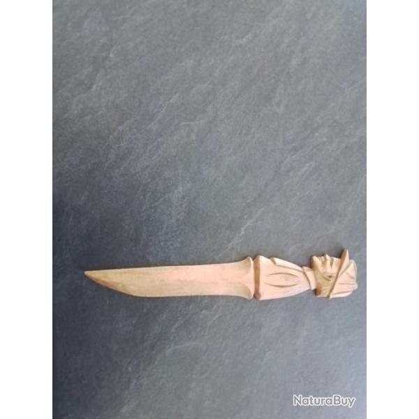 Coupe papier en bois