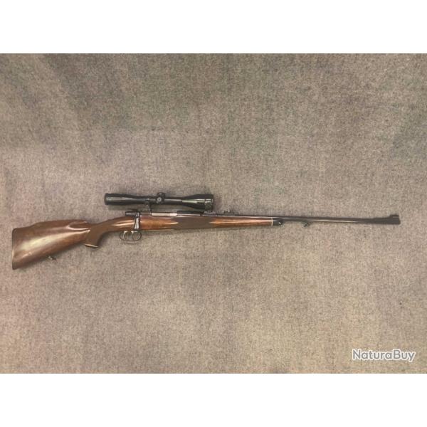 Carabine de chasse type Mauser 98k, Franz Sodia Ferlach, lunette Schmidt & Bender