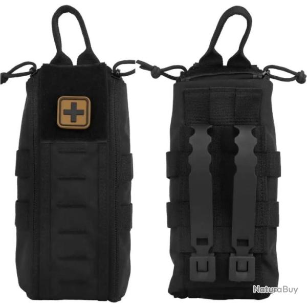 Pack de traumatologie Molle tactique ext�rieur-*Black - LIVRAISON GRATUITE !!