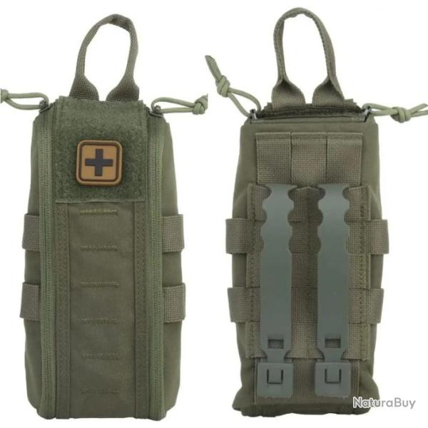Pack de traumatologie Molle tactique ext�rieur-*Green - LIVRAISON GRATUITE !!