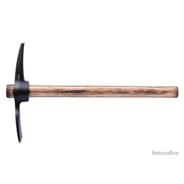 BEL2054 PIOCHE CRKT "CHOGAN MATTOCK TOMAHAWK" 48.5CM  ACIER CARBONE MANCHE HICKORY NEUF