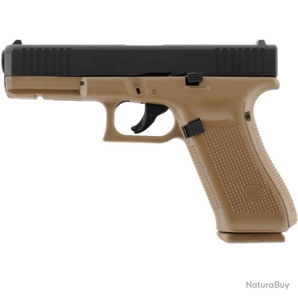op�def! Pistolet � blanc GLOCK 17 gen5 cal.43 coyote french army paintball t4e �dition limit�e