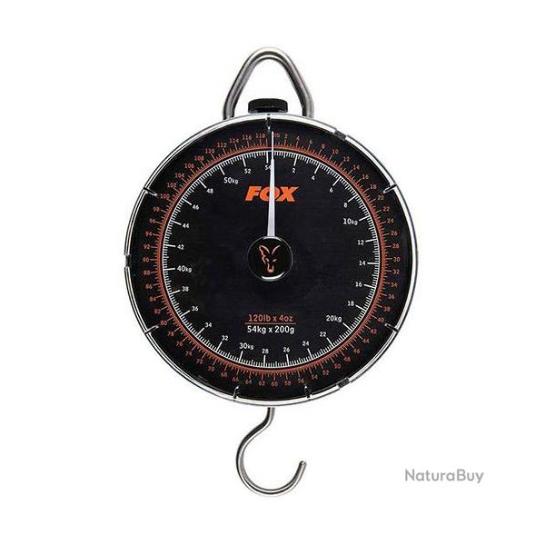 Peson � Cr�maill�re Fox Dial Scales 54Kg (120 Lbs)