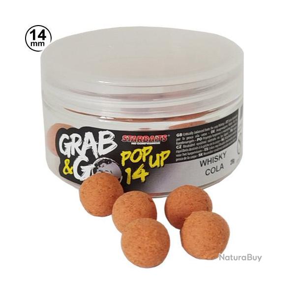 Pop Ups Starbaits Grab & Go Whisky Cola 14mm 20g