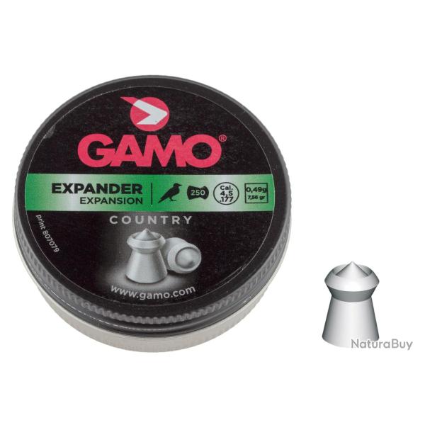 250 PLOMB GAMO 4.5 EXPANDER POINTUE