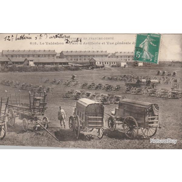 CPA -  Le VALDAHON - Parc d'Artillerie et Vue g�n�rale du Camp N�738