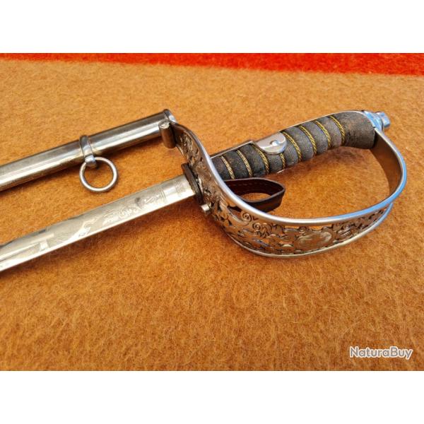 SABRE D'OFFICIER  DE CAVALERIE SUISSE  Mod�le 1899 (WA17)