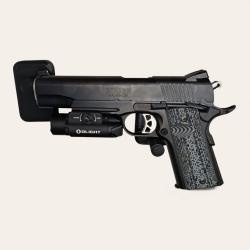 Support magn&eacute;tique universel pour pistolets et revolvers - Compatible calibres .44