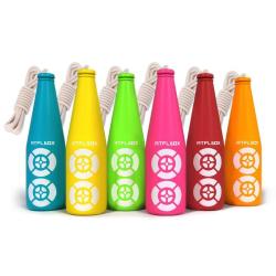 SET DE 6 CIBLES BOUTEILLES A SUSPENDRE