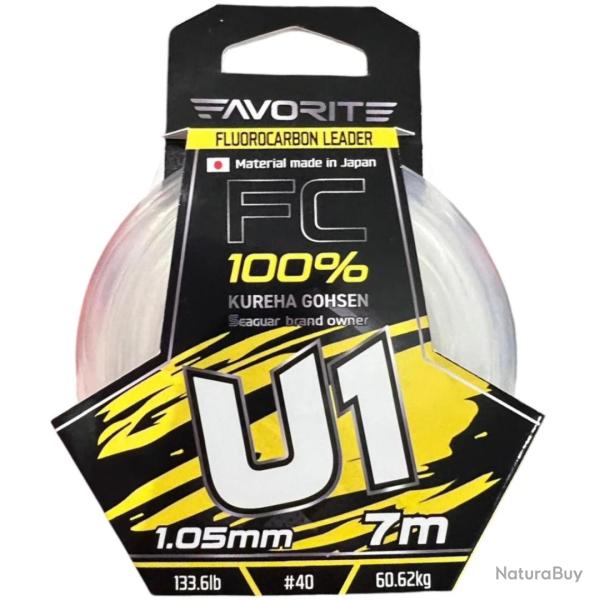 Fluorocarbone Favorite U1 X Seaguar 0,91mm 7m 48,2kg