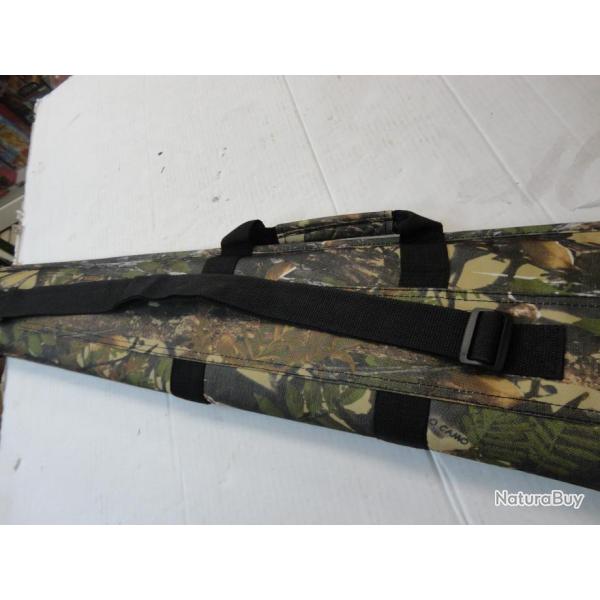 1718- FOURREAU FUSIL CAMO COUNTRY 130 CM + 5 CM RABAT(IDEAL POUR SEMI A  CAN 76� - NEUF!!!!