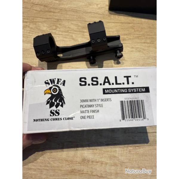 Montage lunette SWFA diametre 30mm AR15