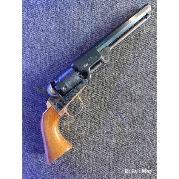 Magnifique r�volver Colt Navy Yank COLTMAN jasp� calibre 36 PN fabrication FAP de 1981