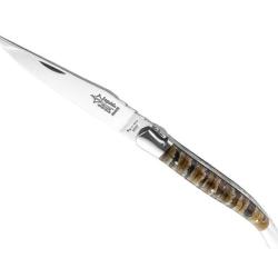 LAGUIOLE G.DAVID FORGE MOLAIRE DE MAMMOUTH 12CM MITRES INOX