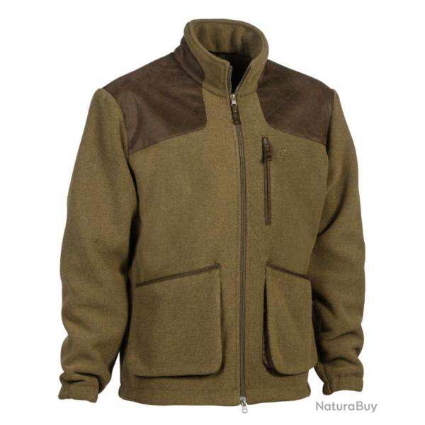 CLUB INTERCHASSE VESTE POLAIRE BOREE BRUN