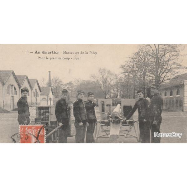 CPA - Au Quartier Manoeuvre pi�ce Pour le premier coup Feu ! N �751