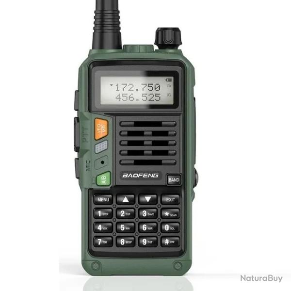 Talkie-Walkie Baofeng UV-S9 Plus (Vert) - LIVRAISON GRATUITE