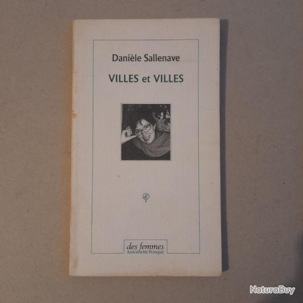 Villes et villes - Danile Sallenave