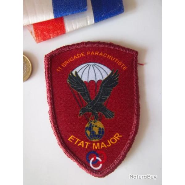 11 �me brigade parachutiste �cusson militaire collection insigne tissu