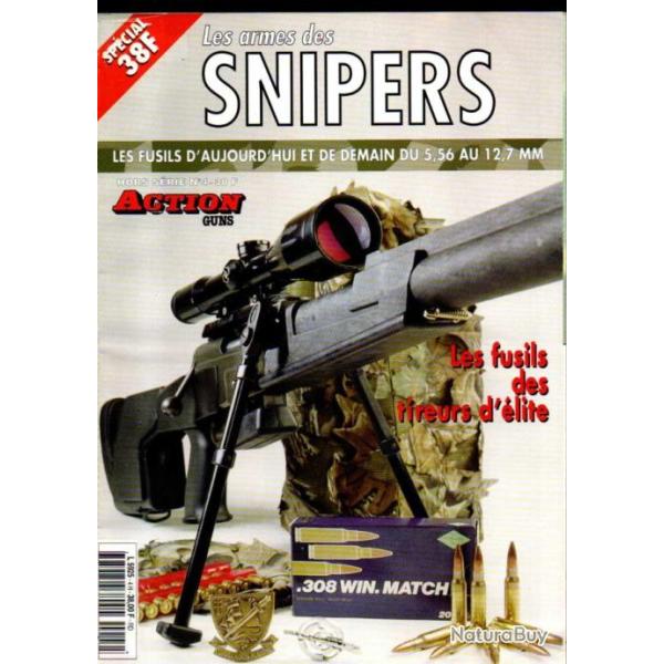 action guns hors-srie 6 de 1997 , snipers les fusils des tireurs d'lite