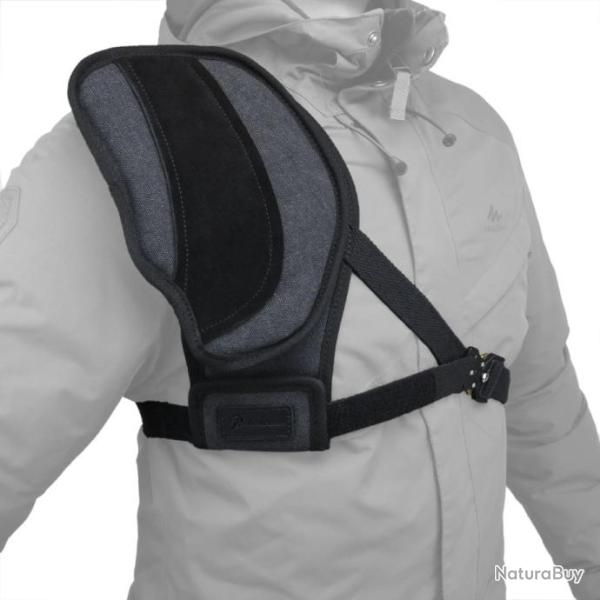 WAYNE'S DOG-Coussin de tir r�glable pour fusil de chasse -* Black(Right)