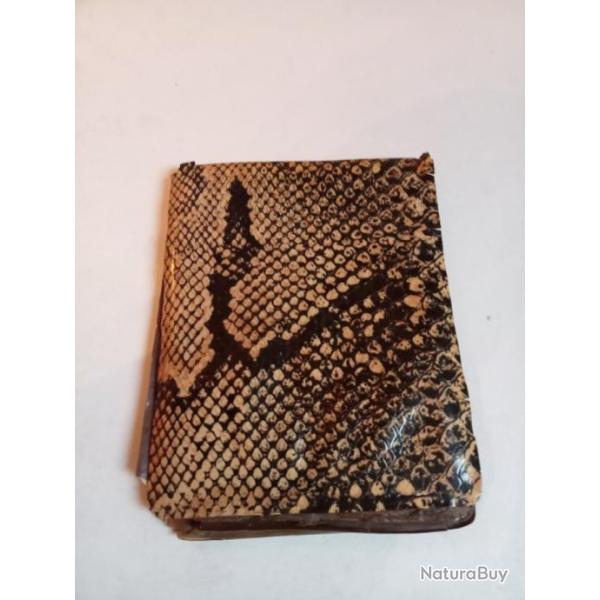 portefeuille ancien en peau des ann�e 1920