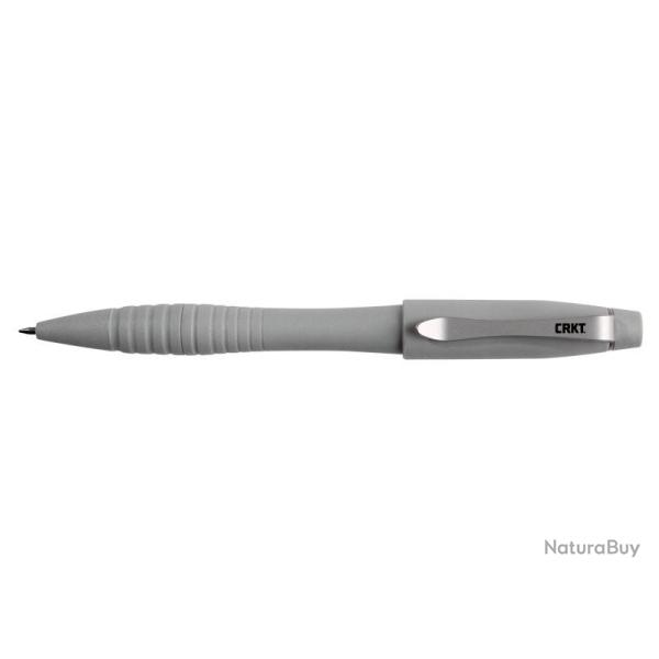 BEL2104 STYLO DE DEFENSE CRKT "WILLIAMS" 15.5CM CORPS POLYAMIDE GRIS NEUF