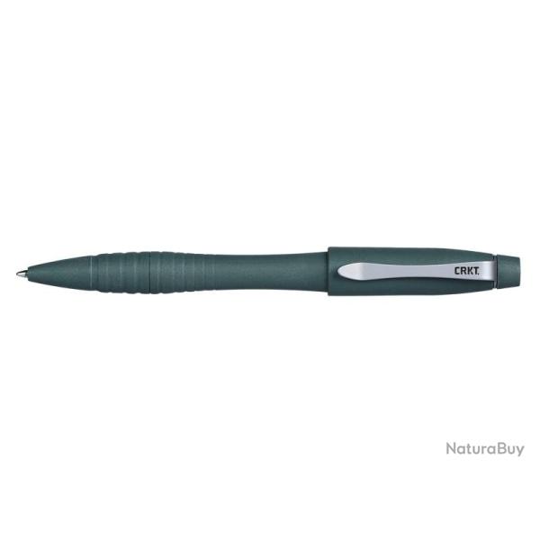 STYLO DE DEFENSE CRKT "WILLIAMS" 15.5CM CORPS POLYAMIDE VERT
