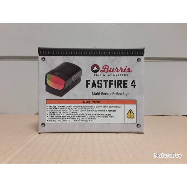 Point rouge Burris FASTFIRE 4
